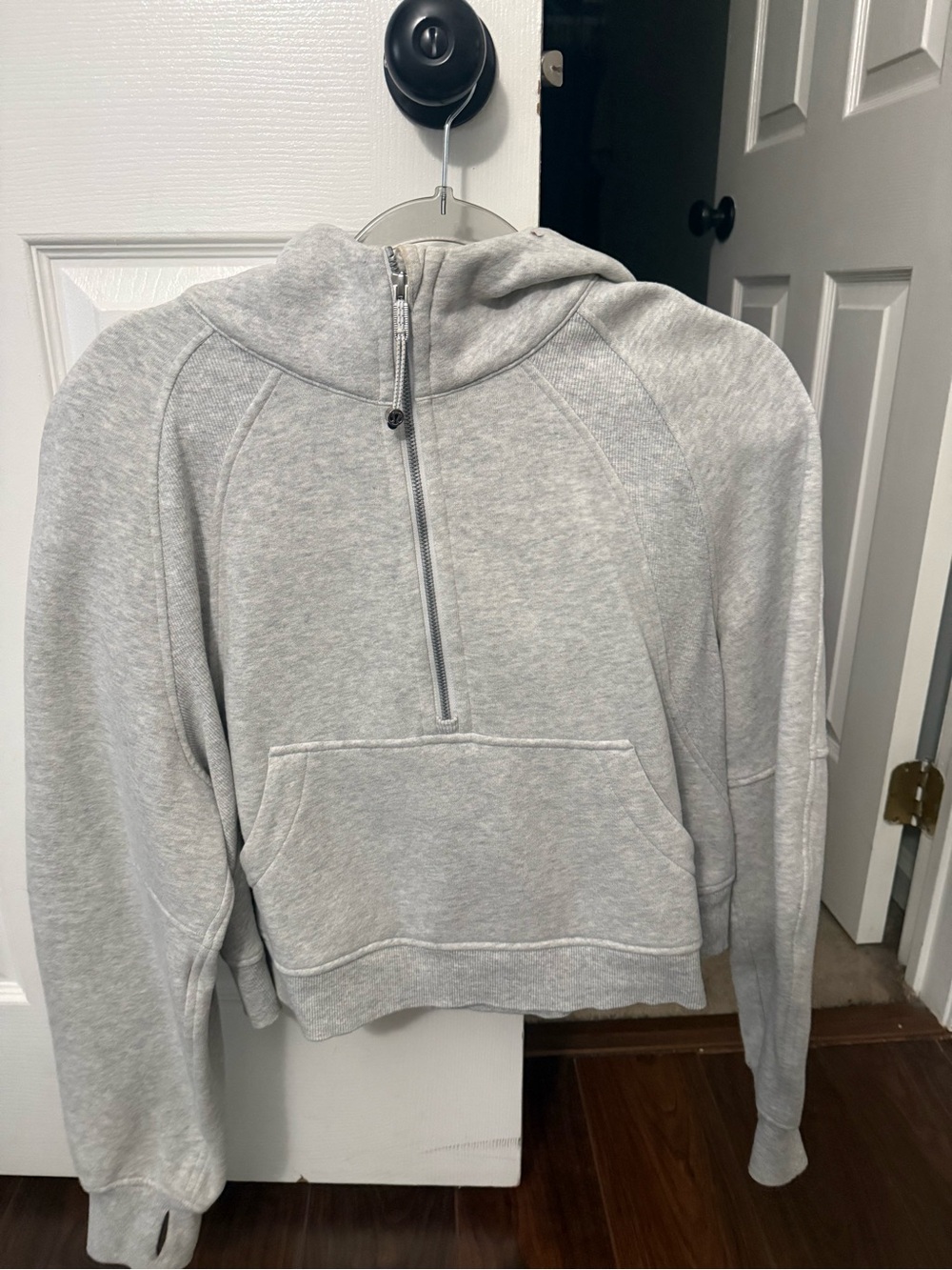 Scuba Oversized Half-Zip Hoodie